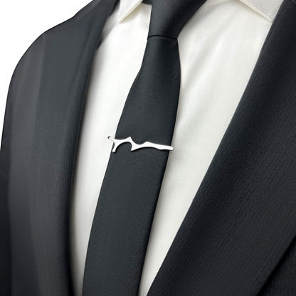 'Departure' Tie Clip